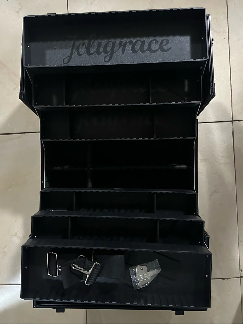 Joligrace black story makeup case